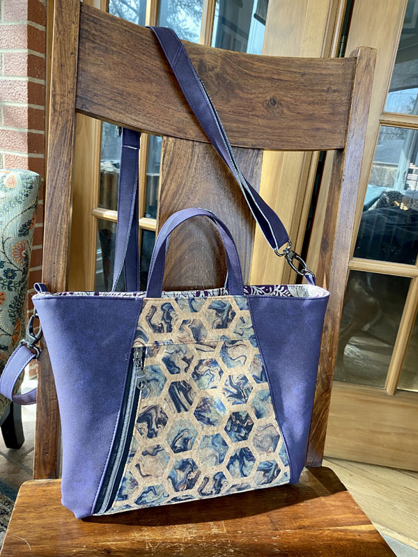 Purple Rio Convertible Tote