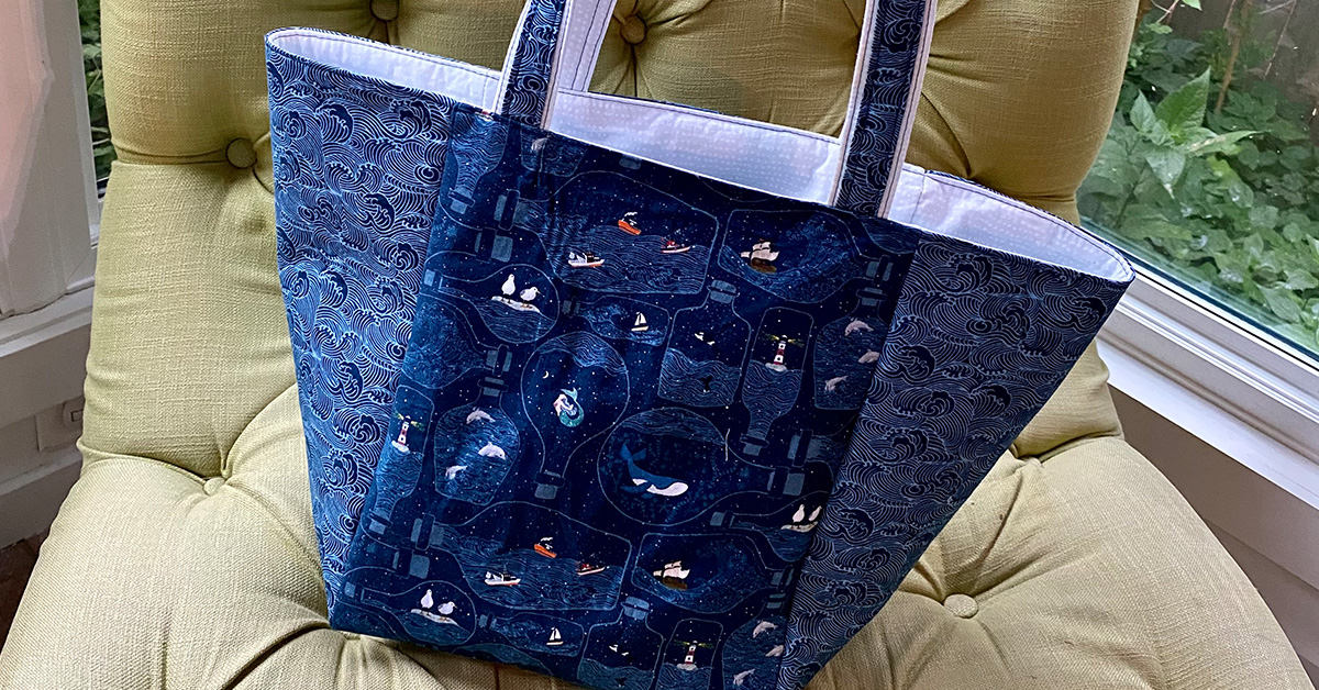 Nautical Tote Bag